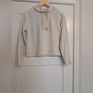 NEW Elie Tahari Light Beige(Putty) Women's Hooded Top XS